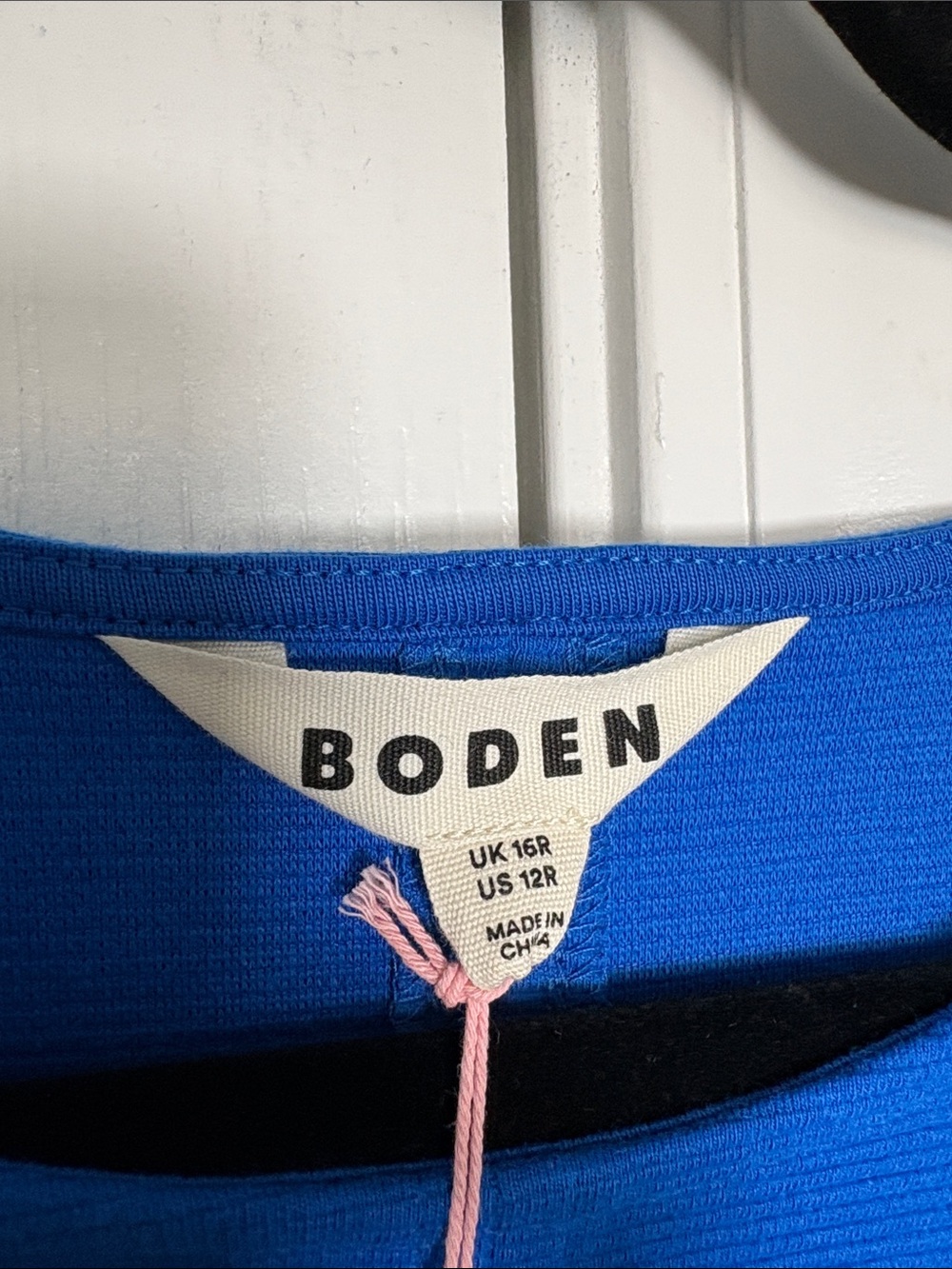 Boden Cornelia Ottoman Dress Gallery Blue size 12 NWT - Picture 6 of 10